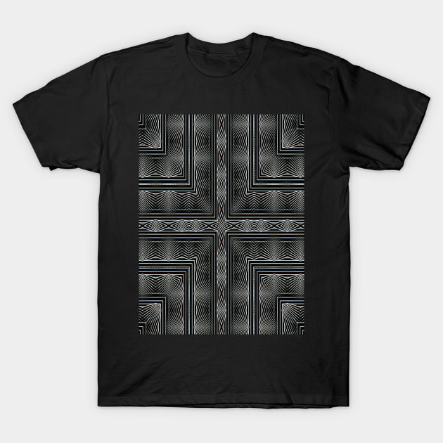 Crossed Boundaries T-Shirt by PsychyPrincess